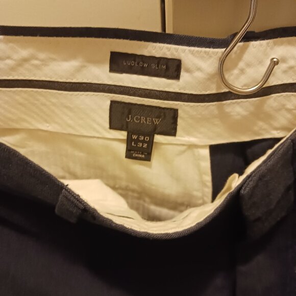 J.Crew Ludlow Slim Fit Dress Pants 30x32 - Picture 2 of 4